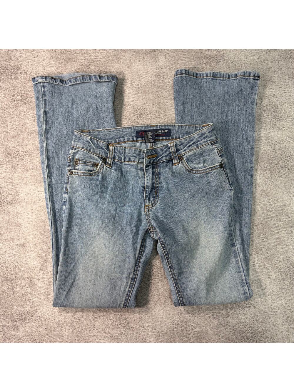 Vintage One Tuff Babe Light Wash Bootcut Jeans